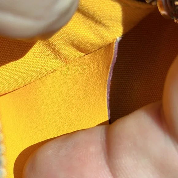 Goyard Goyardine Mini Senat Pochette burgundy pouch wallet case - Picture 10 of 11